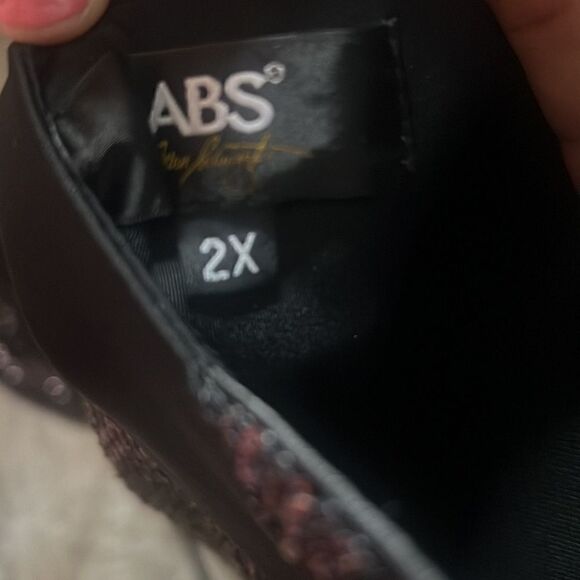 NWT A.B.S By Allen Schwartz Bronze Gown - Picture 7 of 7